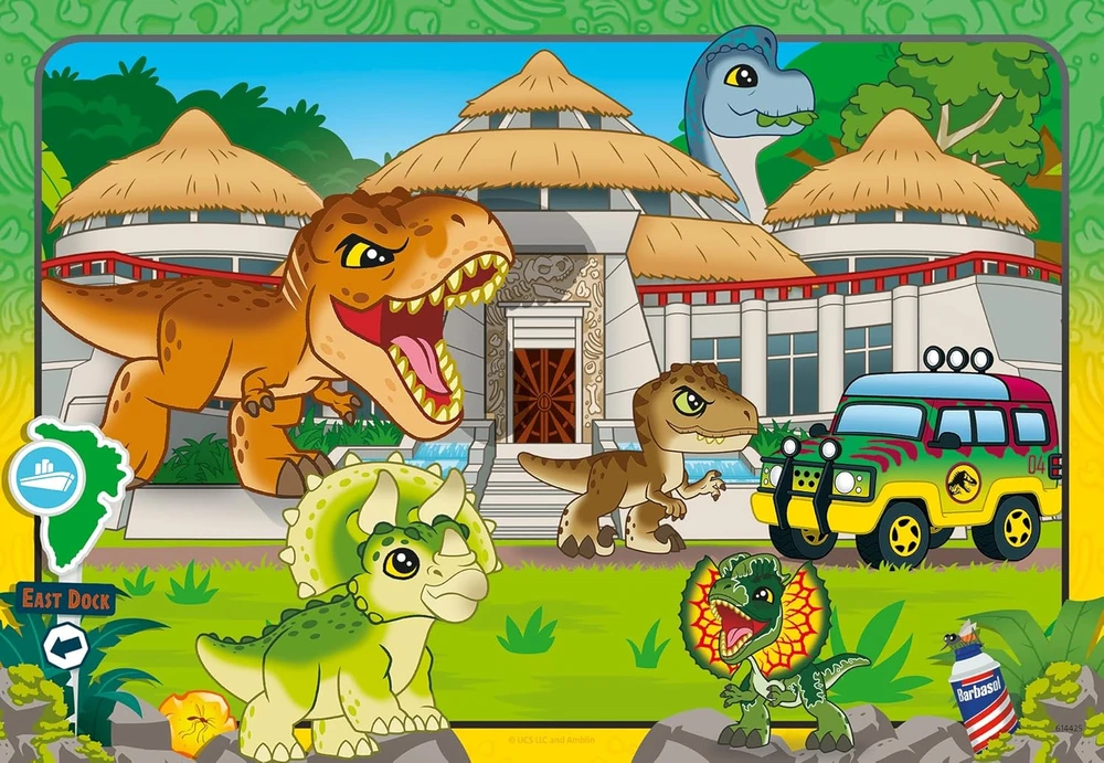Ravensburger Dėlionė 2x24 vnt. - Gyvenimas laukinėje gamtoje
