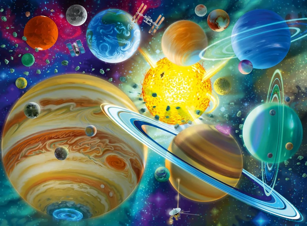 Ravensburger Dėlionė 150 vnt. - Planetos aprašymas - Prekės nuotrauka