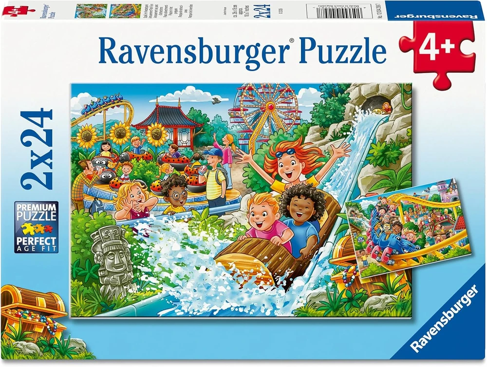 Ravensburger Dėlionė 2x24 vnt. - Pramogų parkas