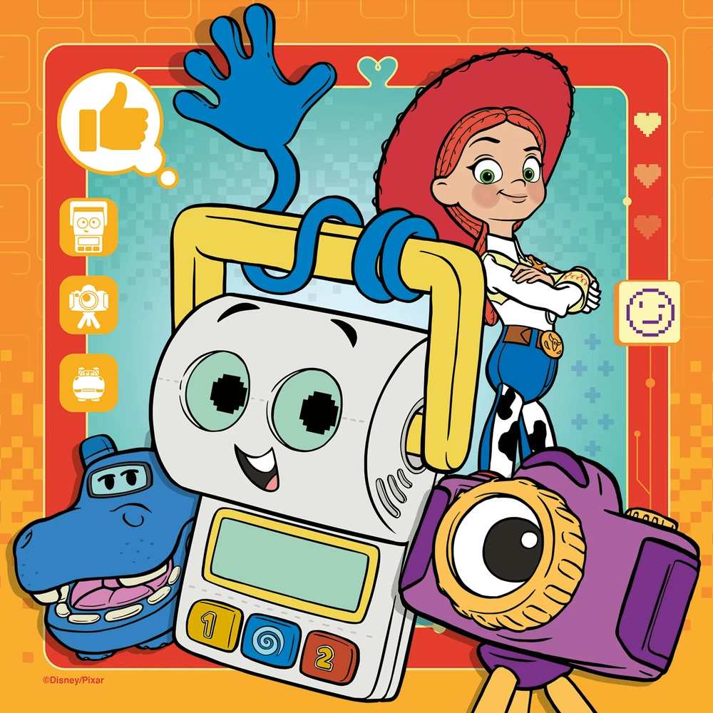 RAVENSBURGER Dėlionė dėlionė Toy Story 5, 3x49 det., 12004284 6