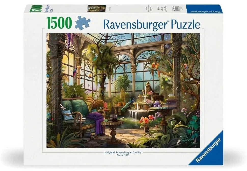 Ravensburger Dėlionė 1500 vnt. - Šiltnamis