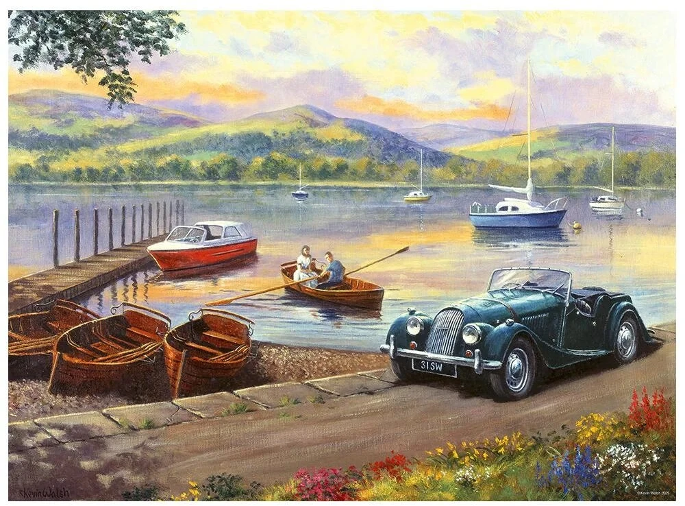 RAVENSBURGER dėlionė Ežeras, 500 det., 12001569