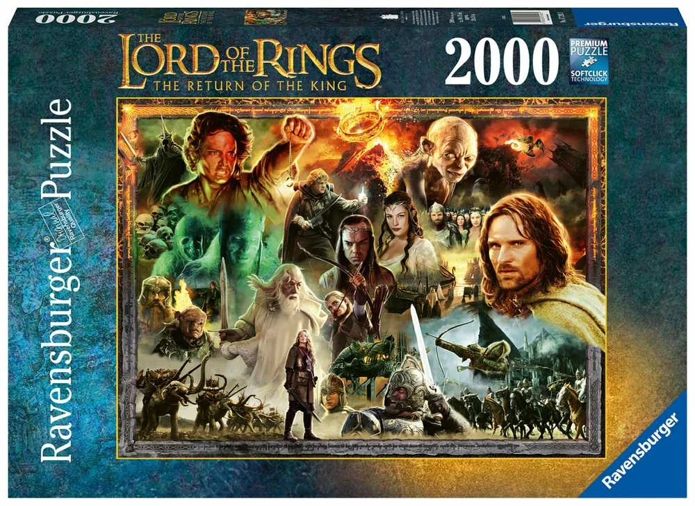 Ravensburger dėlionė 2000 vnt. - Žiedų valdovas