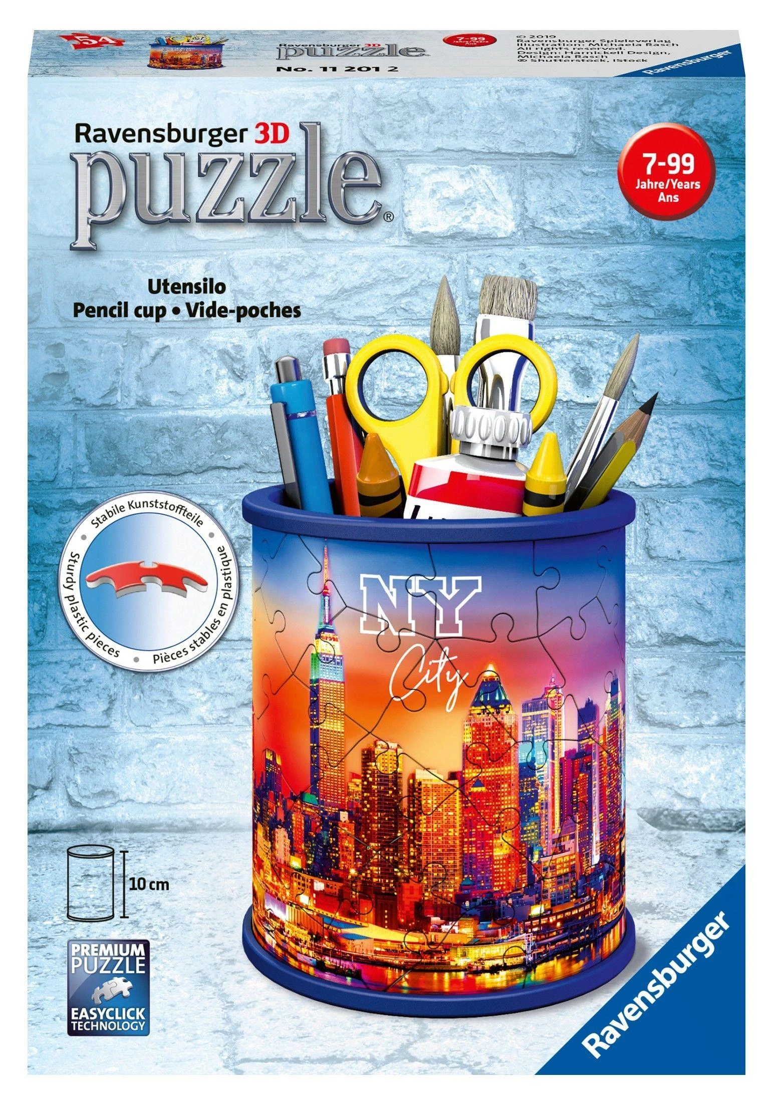 RAVENSBURGER dėlionė-pieštukinė Utensilo Union Jack, 54 d., 11201