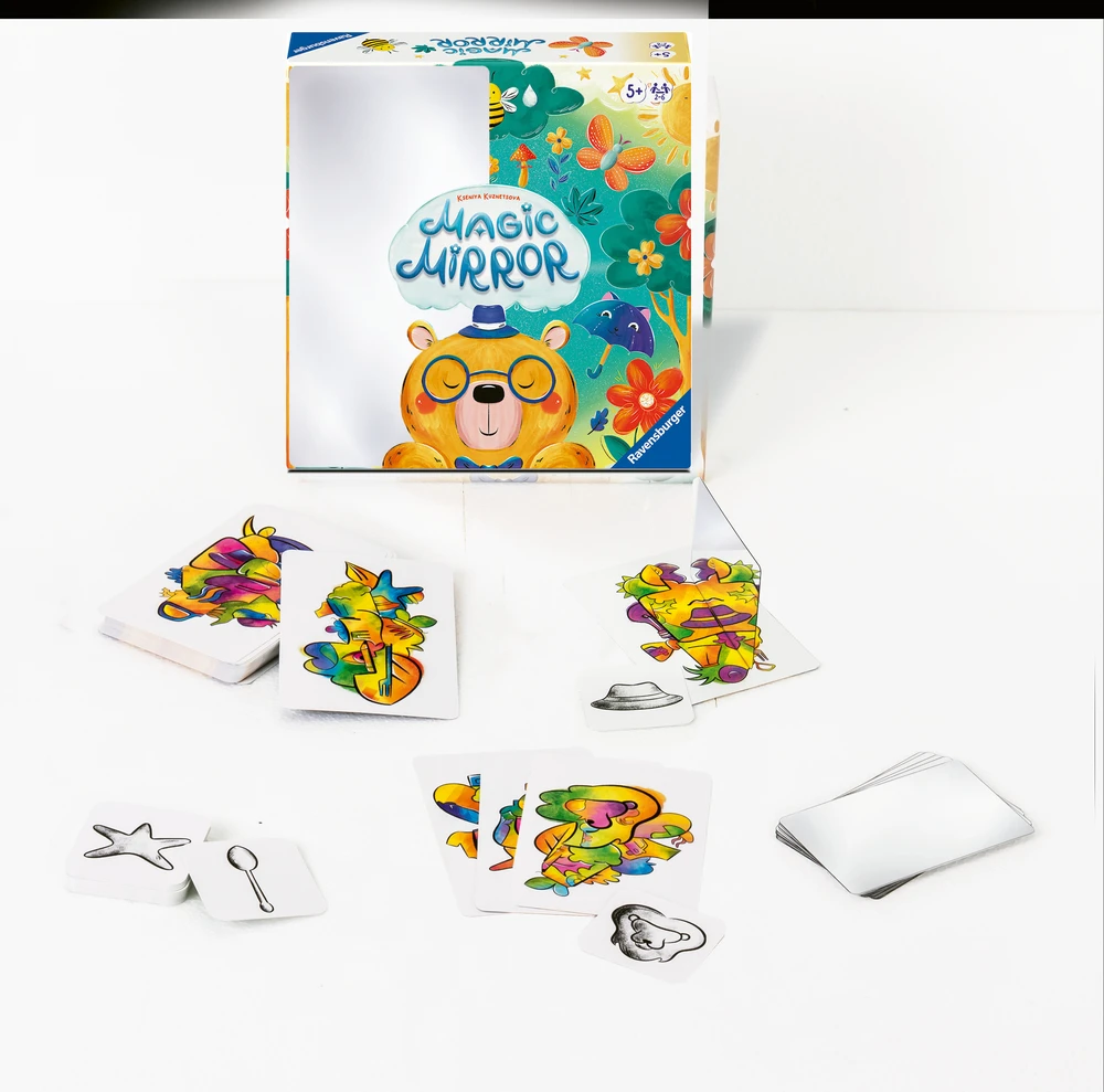 RAVENSBURGER Half & Seek stalo žaidimas, (LT, LV, EE), 24968 8