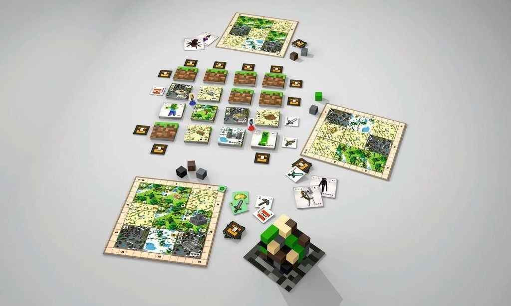 RAVENSBURGER stalo žaidimas Minecraft Builders & Biomes (LT, LV, EE), 27088