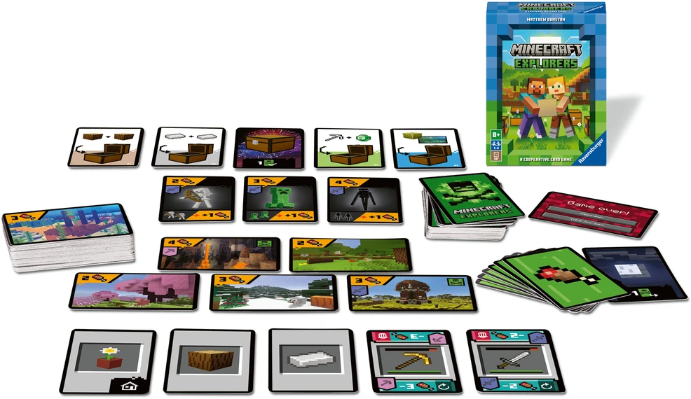 RAVENSBURGER stalo žaidimas Minecraft Explorers, (EN), 21580