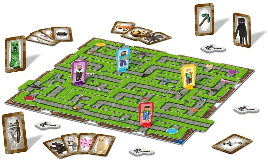 Ravensburger labirintas Minecraft