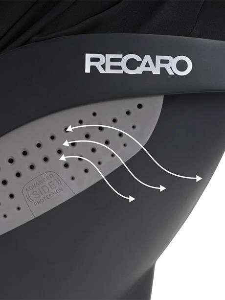 RECARO automobilinė kėdutė - nešynė AVAN I SIZE PRIME, mat juodas