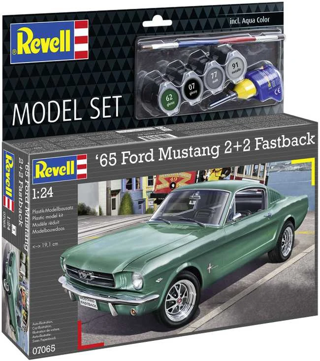 REVELL 1965 Ford Mustang 2+2 Fastback automodelis, 67065