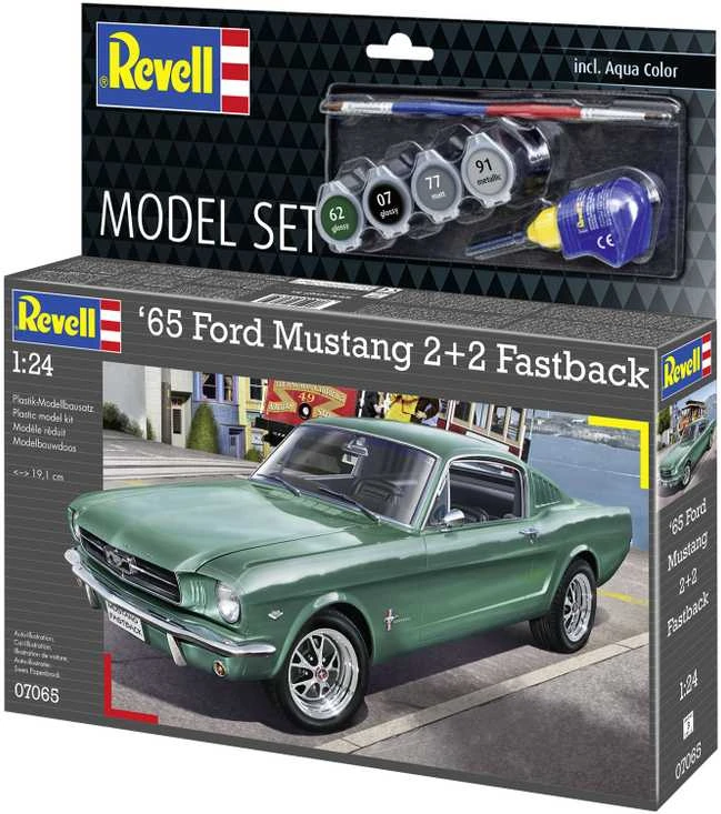 REVELL 1965 Ford Mustang 2+2 Fastback automodelis, 67065