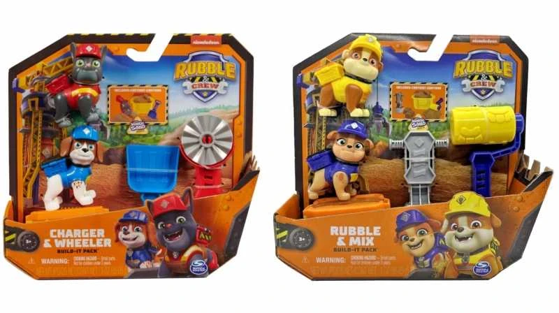 Nezatříděno Rubbleampcrew Žaislinė figūrėlė Paw Patrol Rubble & Crew 6066727