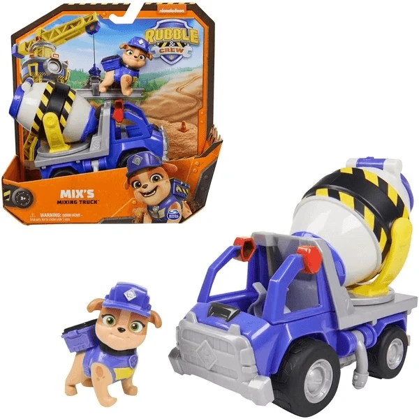 Spin Master Rubbleampcrew Žaislinis automobilis Paw Patrol Rubble & Crew 6066540