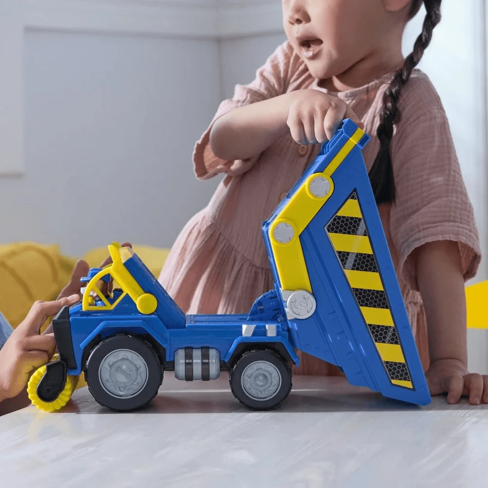 RUBBLE & CREW statybinė transporto priemonė Wheeler‘s Bark Yard Deluxe Dump Truck, 6070126
