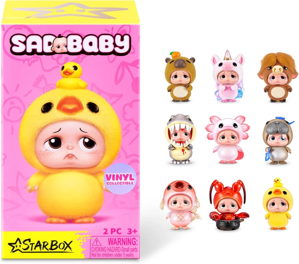 SAD BABY miniatiūrų rinkinys Animals, asort., 17902UQ1