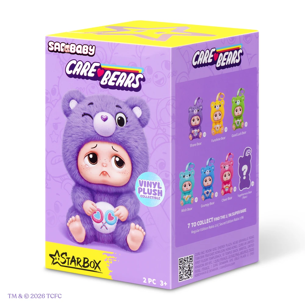 SAD BABY raktų pakabukas Care Bears, asort., 17903UQ1
