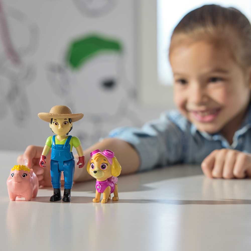 Žaislinių figurelių rinkinys Spin Master Paw Patrol Hero Pups