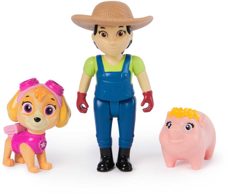 Žaislinių figurelių rinkinys Spin Master Paw Patrol Hero Pups