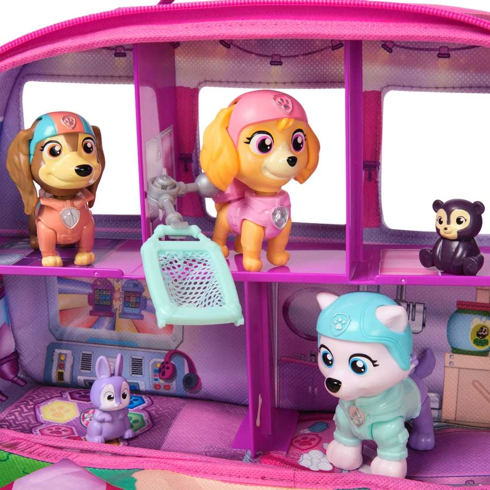 Figūrėlių rinkinys Spin Master PAW PATROL: Skyes World Rescue Camper (6074035)