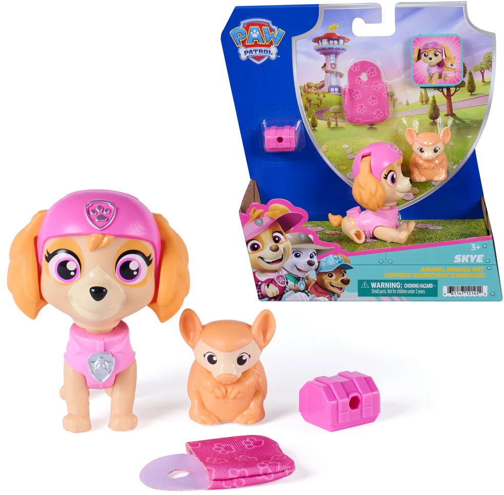 Spin Master Paw_Patrol FIGURE PAW PATROL SKYE'S WORLD ANIMAL RESCUE