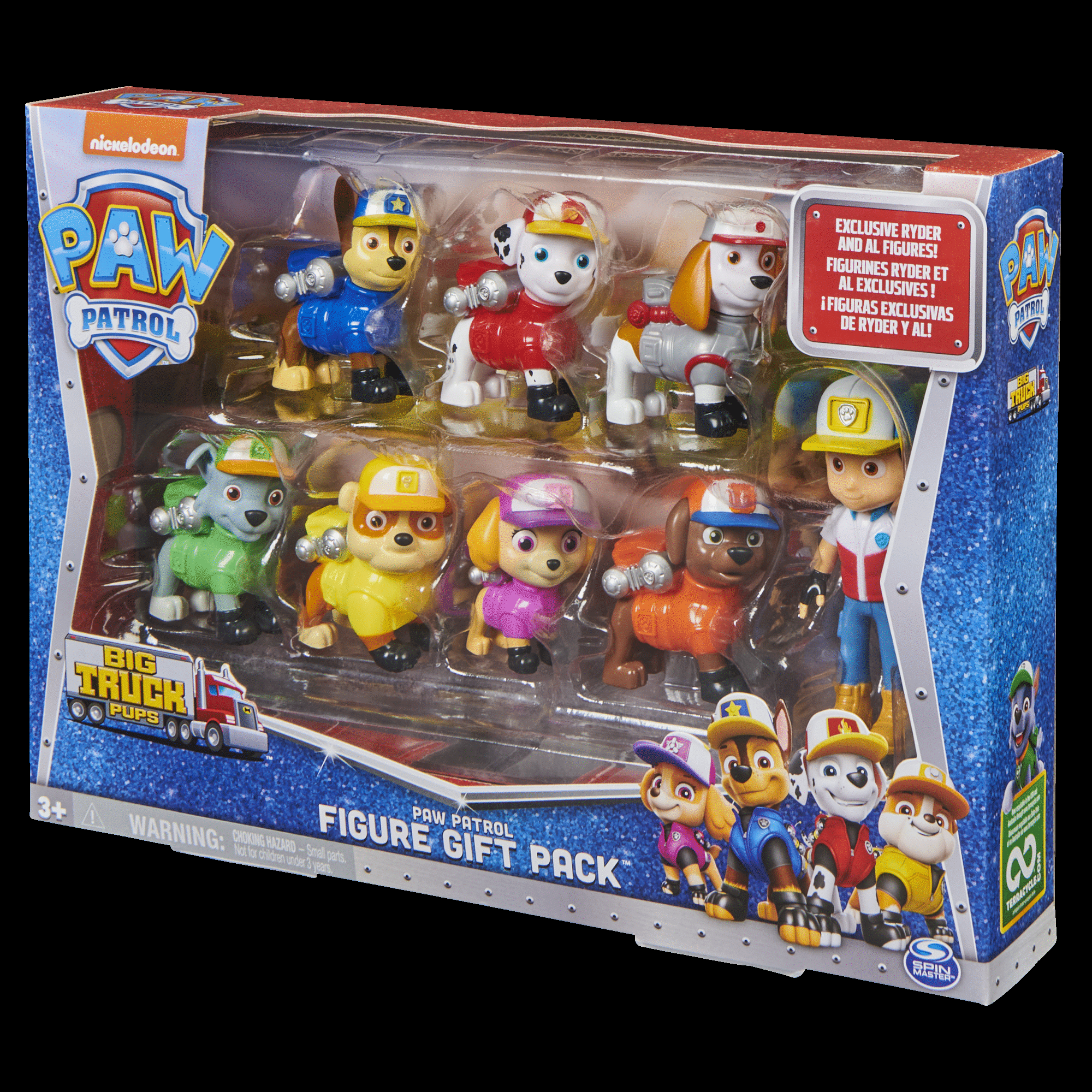 Spin Master PAW PATROL figūrėlių dovanų rinkinys Big Truck, 6066045