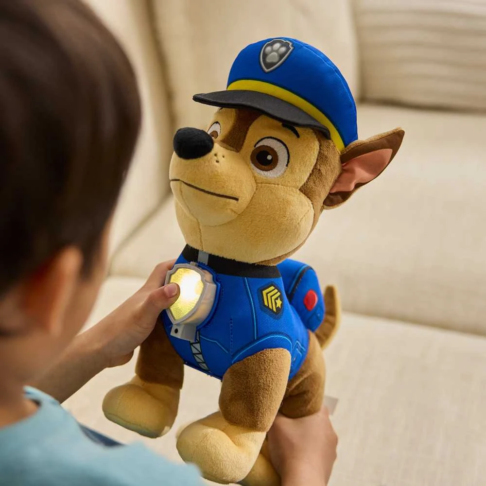 Spin Master PAW PATROL interaktyvus pliušinis žaislas Chase, 6074179