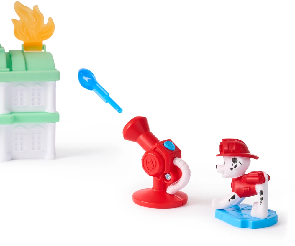 Spin Master PAW PATROL mini žaidimų rinkinys Chase Adventure Tower / Marshall Fire Rescue, asort., 6075209