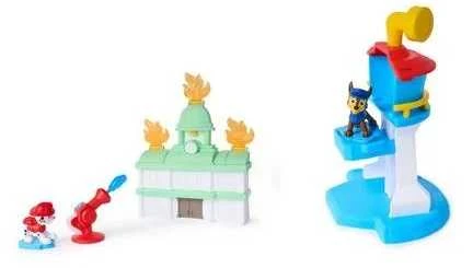 Spin Master PAW PATROL mini žaidimų rinkinys Chase Adventure Tower / Marshall Fire Rescue, asort., 6075209