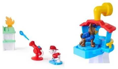 Spin Master PAW PATROL mini žaidimų rinkinys Chase Adventure Tower / Marshall Fire Rescue, asort., 6075209