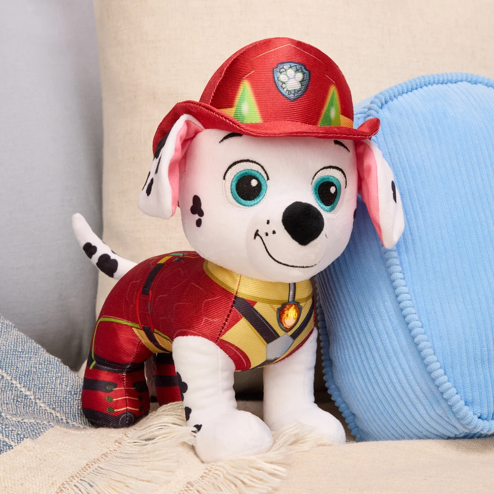 Spin Master PAW PATROL pliušinis žaislas Marshall Feature, 6076509
