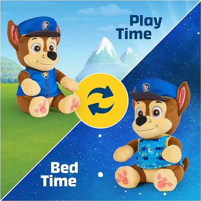 Spin Master PAW PATROL pliušinis žaislas Chase, 6069883