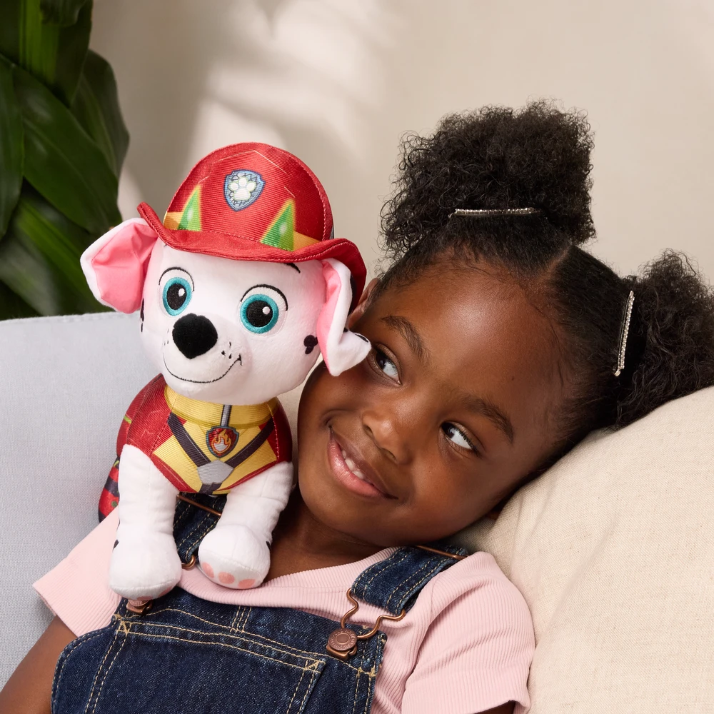 Spin Master PAW PATROL pliušinis žaislas Marshall Feature, 6076509