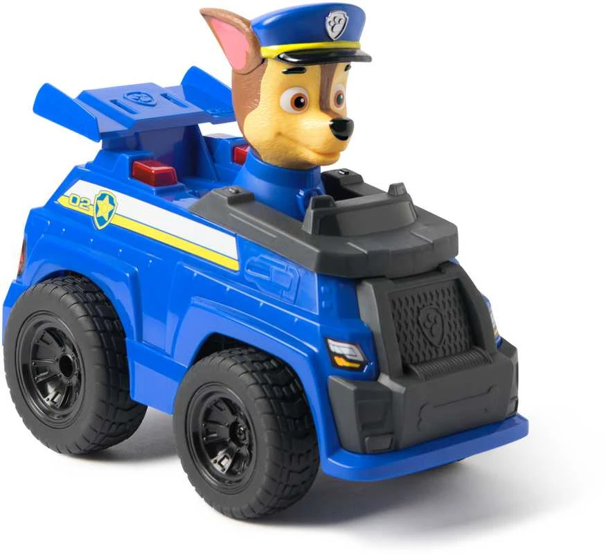 Radijo bangomis valdomas Šunyčių patrulių automobilis Spin Master PAW PATROL RC Chase, 6073298