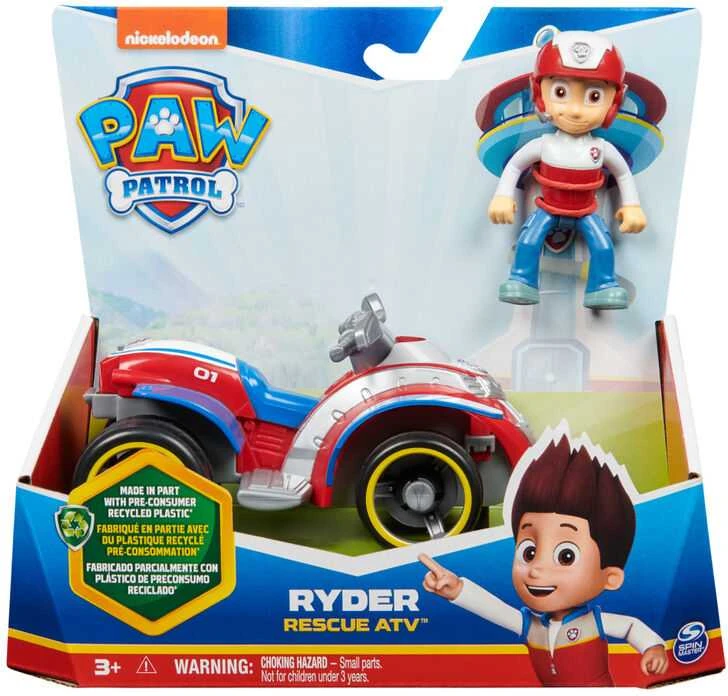 Žaislinė mašinėlė Spin Master Paw Patrol - Basic Vehicle Ryder (6061907)