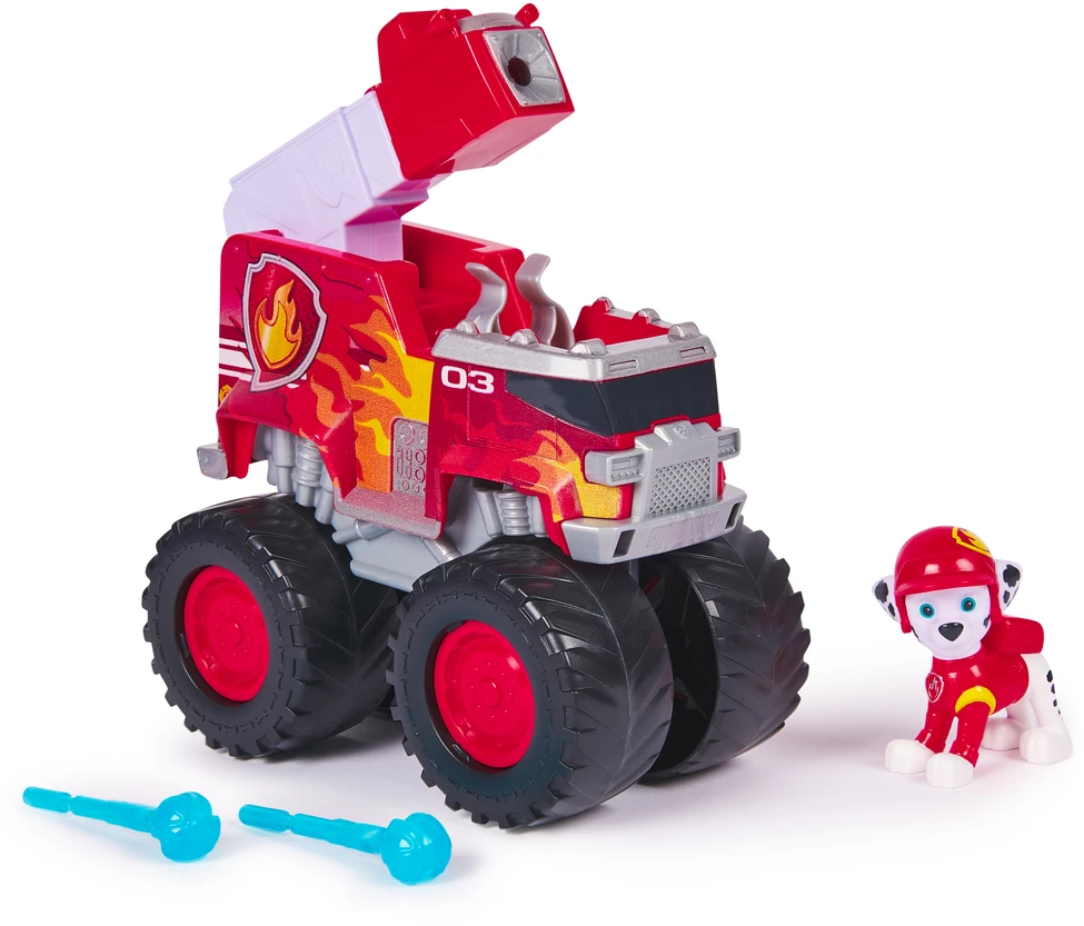 Spin Master „Pat Patrol“: gelbėjimo ratų transporto priemonių mišinys