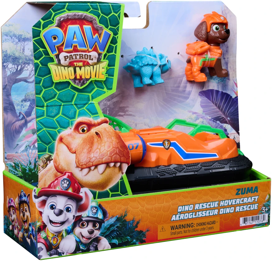 Spin Master PAW PATROL transporto priemonė Dino Theme Zuma, 6075773