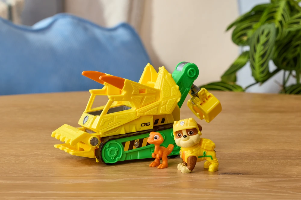 Spin Master PAW PATROL transporto priemonė Dino Theme Rubble, 6075771