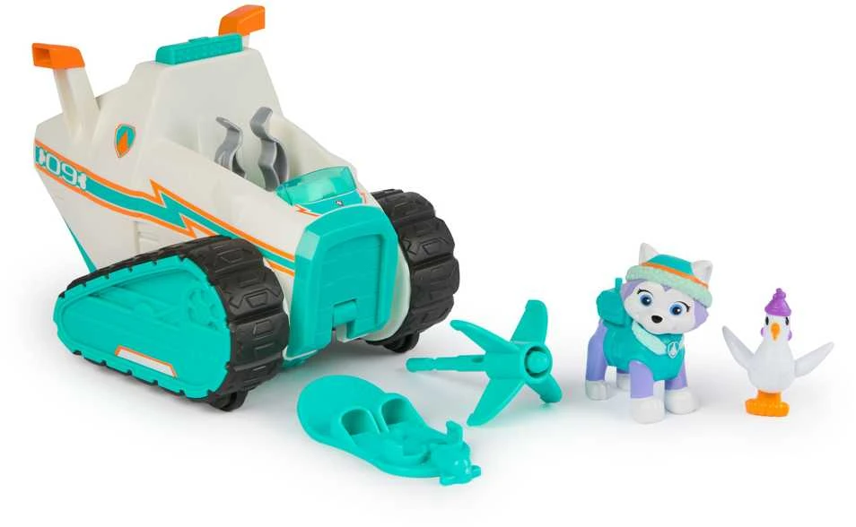 Spin Master PAW PATROL transporto priemonė su šoviniu Everest Feature Vehicle, 6071111