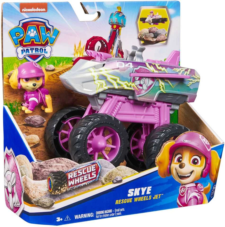 Žaislinė mašinėlė Spin Master Paw Patrol Rescue Wheels Themed Vehicles - Skye