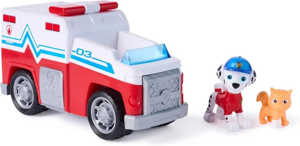 Spin Master PAW PATROL transporto priemonė Search & Rescue Marshall, 6074776