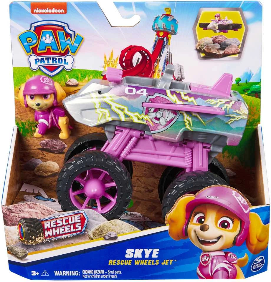 Žaislinė mašinėlė Spin Master Paw Patrol Rescue Wheels Themed Vehicles - Skye