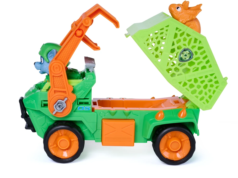 Spin Master PAW PATROL transporto priemonė Dino Theme Rocky, 6075772