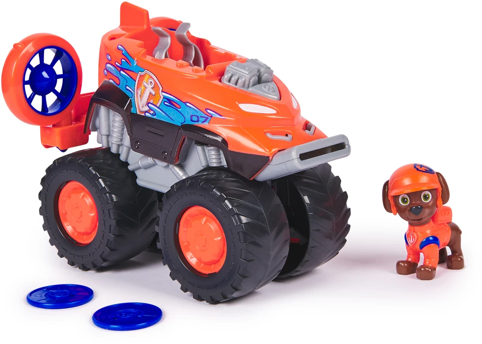 Spin Master „Pat Patrol“: gelbėjimo ratų transporto priemonių mišinys
