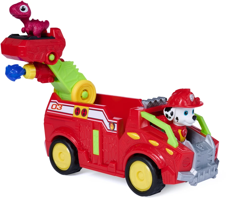 Spin Master PAW PATROL transporto priemonė Dino Theme Marshall, 6075757