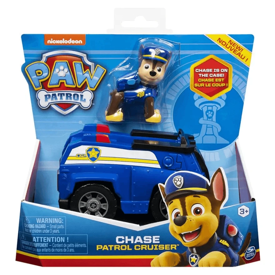 Spin Master PAW PATROL transporto priemonė Basic Sustainable Chase, 6071210