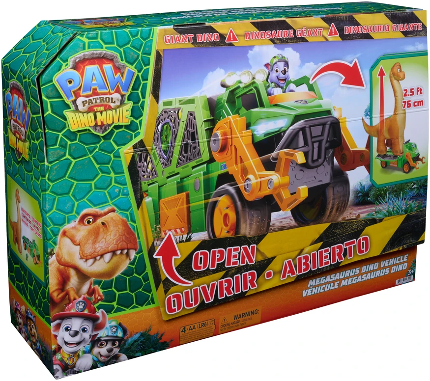 Spin Master PAW PATROL transporto priemonė Megasaurus Dino, 6075939