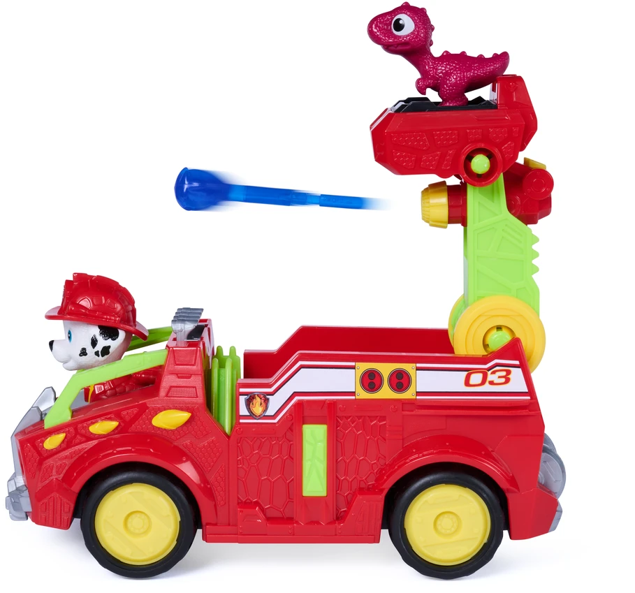 Spin Master PAW PATROL transporto priemonė Dino Theme Marshall, 6075757