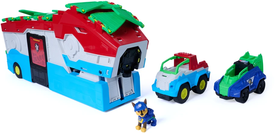 Spin Master PAW PATROL transporto priemonės žaidimų rinkinys Dino Mobile Headquarters, 6076044
