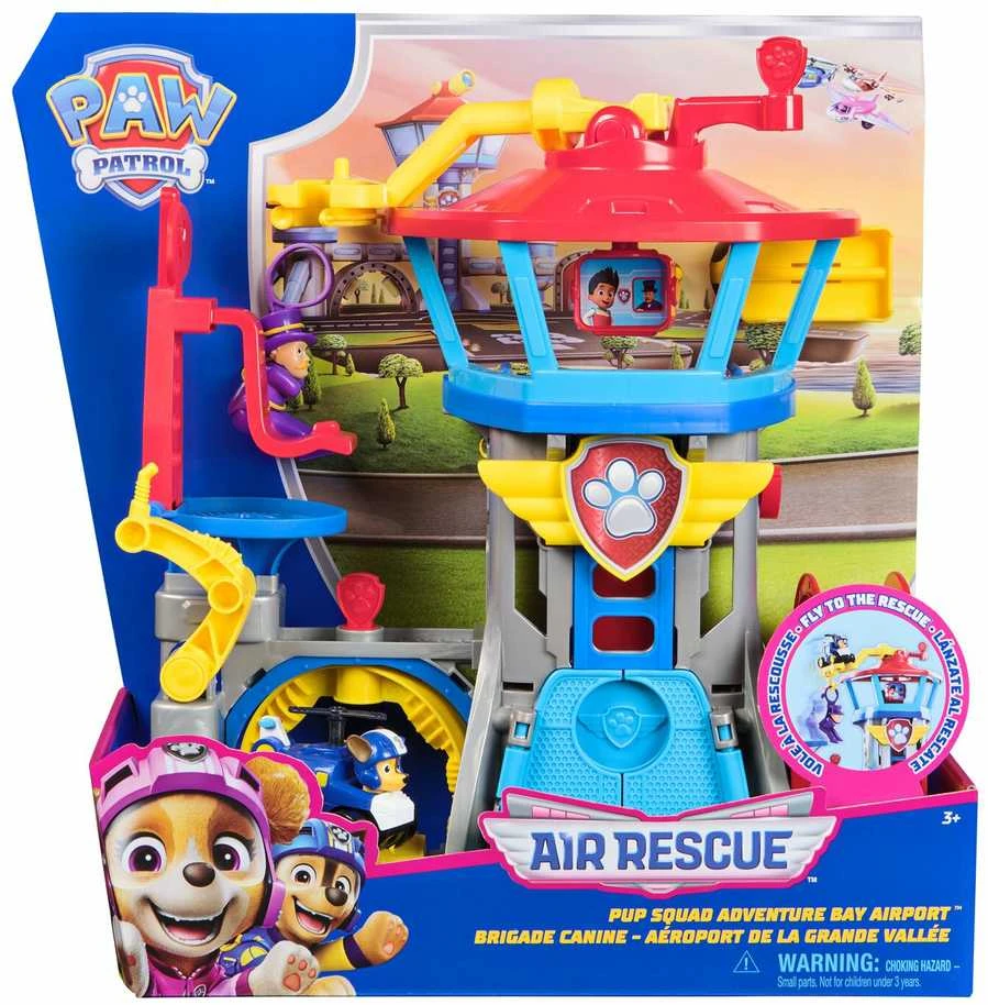 Nezatříděno Spin Master PAW PATROL žaidimų komplektas Air Rescue Pup Squad Adventure Bay Airport Set, asort., 6071249