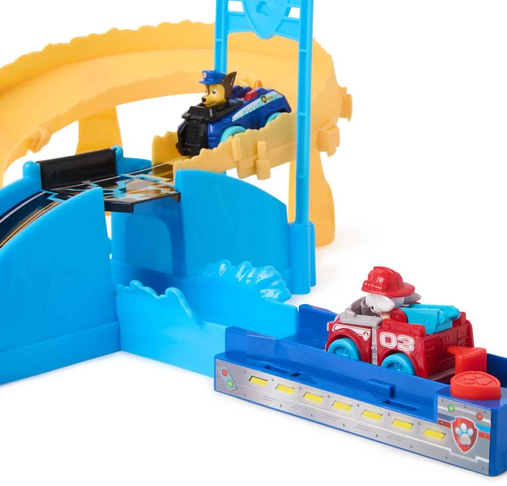 Spin Master PAW PATROL žaidimų rinkinys Pup Squad Track And Racers, 6073299
